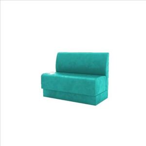 Why a Turquoise Smooth Booth Works for Coastal and Casual Concepts