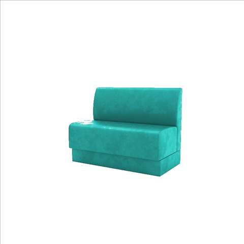 Why a Turquoise Smooth Booth Works for Coastal and Casual Concepts